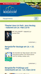 Mobile Screenshot of bergedorf.de
